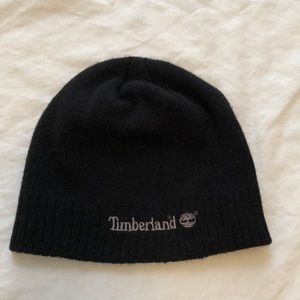 Black Timberland Beanie